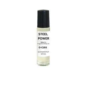 Steel Power (Men) Body Oil Fragrance 10 ml Roll-On All Natural Scent